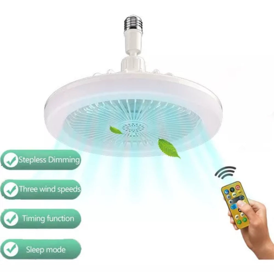 ¡Ventilador de techo con luz led!