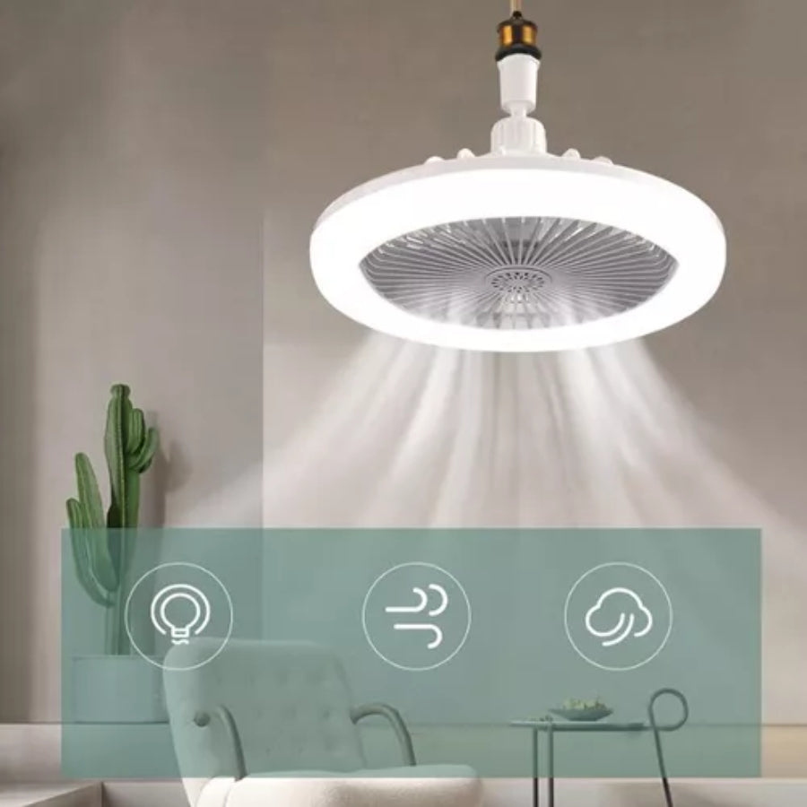 ¡Ventilador de techo con luz led!